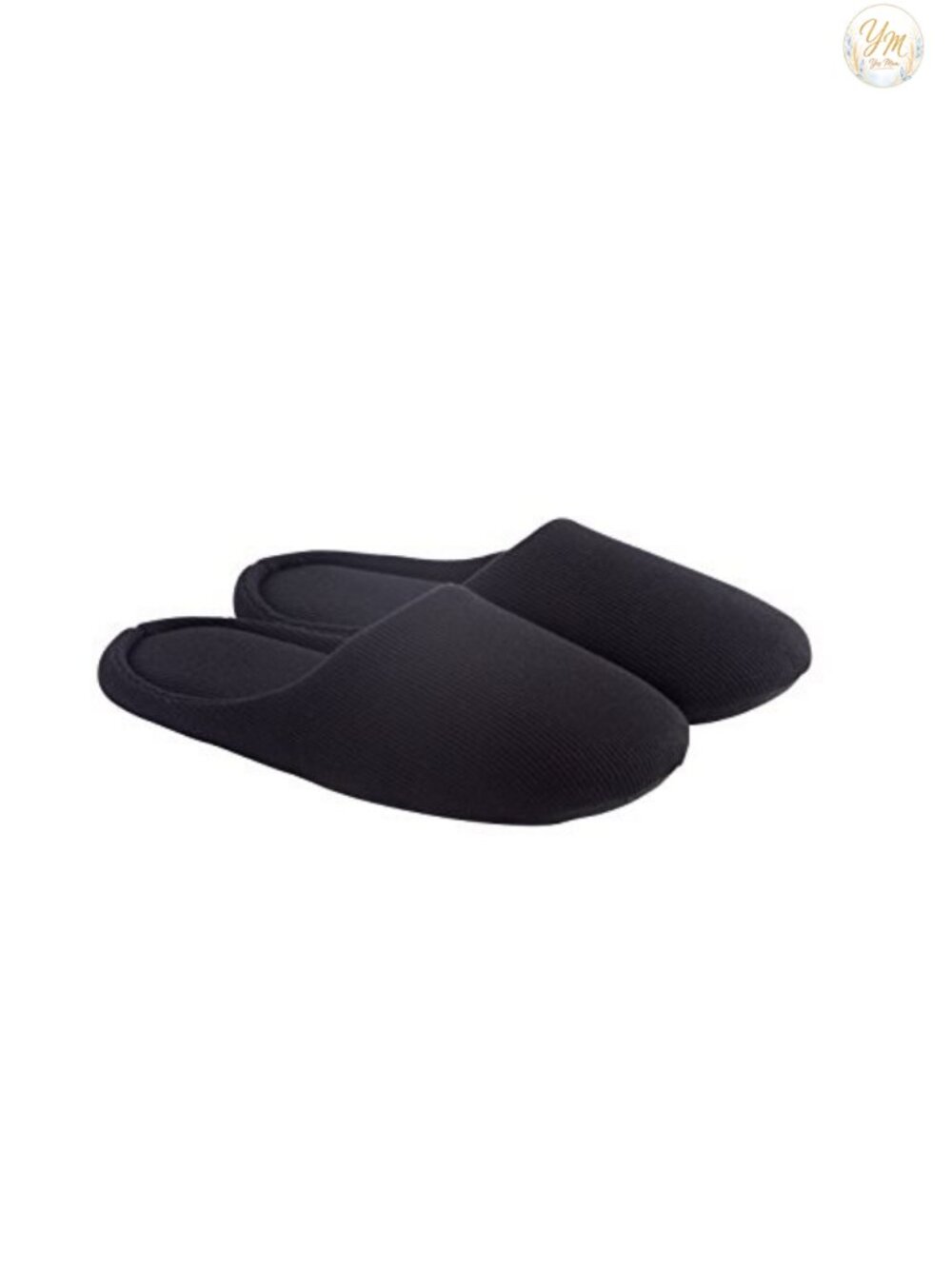 Women's Non-Slip Cotton Slippers Memory Foam Indoor Slip-On Foldable Travel